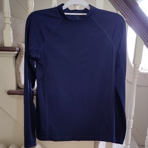 Lands' End Women's Navy Swim Coverup